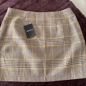 Plaid Skirt